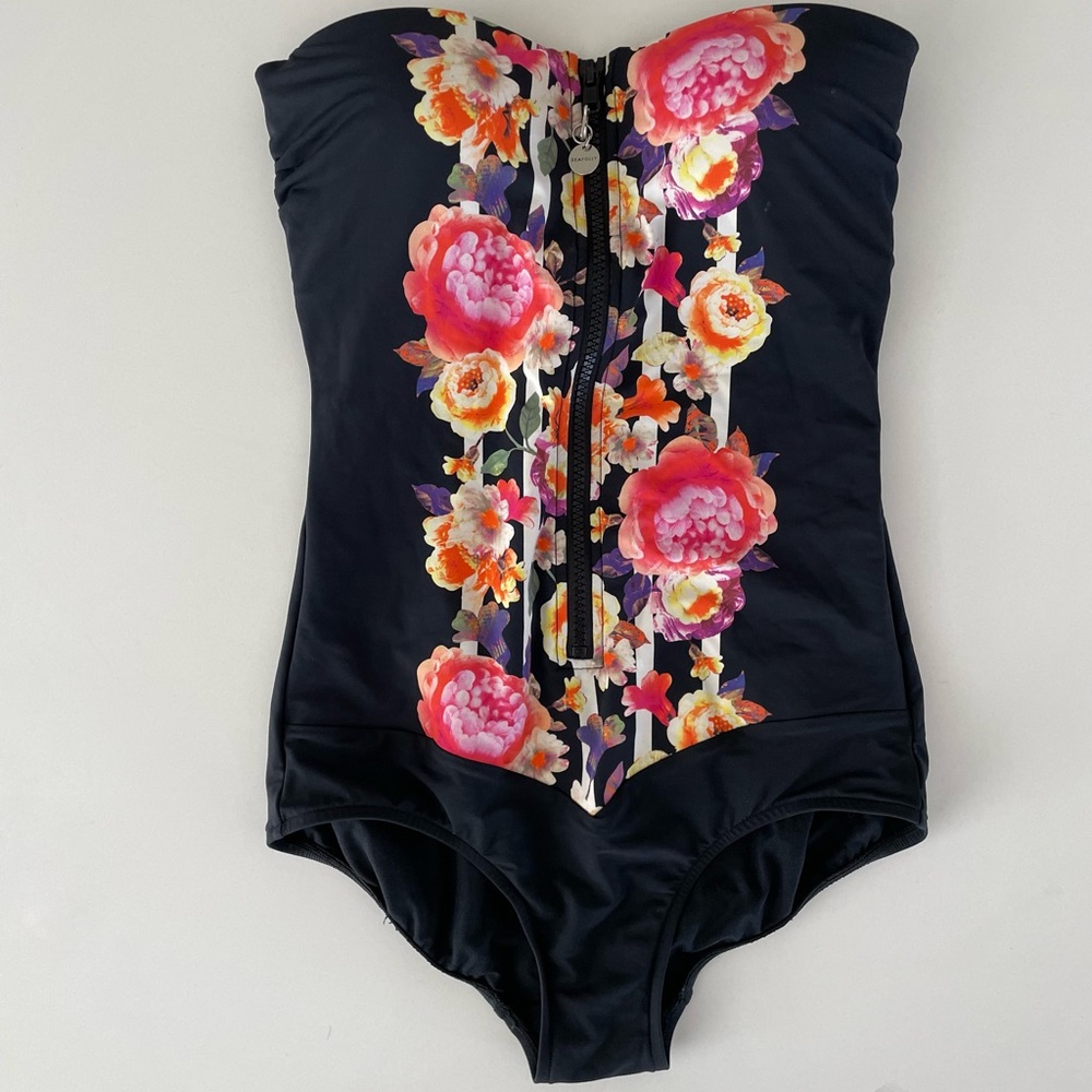 Seafolly Swim One piece Floral size 8